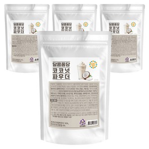 달콤퐁당 코코넛 파우더, 500g, 4개