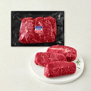 미국산 초이스 부채살 스테이크 (냉장), 1kg, 1개