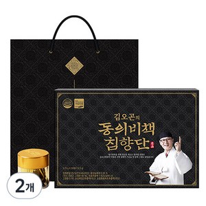 김오곤 동의비책 침향단 + 쇼핑백, 112.5g, 2개