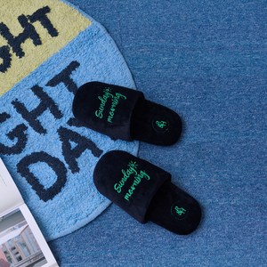 룸앤홈 벨벳 거실 실내화