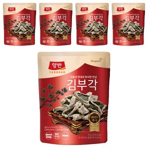 양반 김부각, 50g, 5개