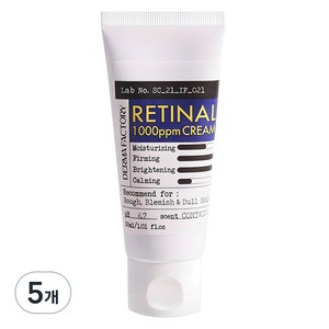 더마팩토리 레티날 1000ppm 나이트 크림, 30ml, 5개