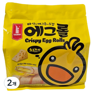 kaman 크리스피 에그롤 치즈맛, 200g, 2개