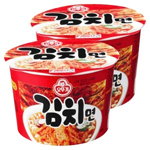 오뚜기 김치면 용기 105g, 2개