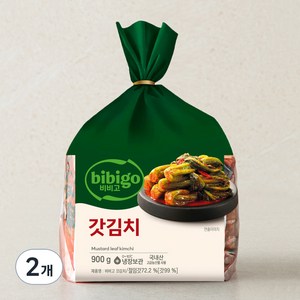 비비고 갓김치, 900g, 2개