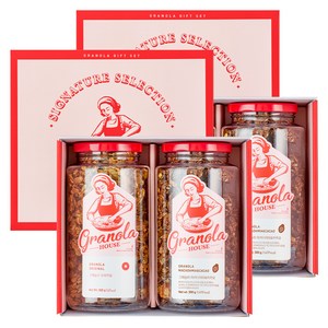 그래놀라하우스 시그니쳐 셀렉션 2종 + 쇼핑백, 600g, 2세트