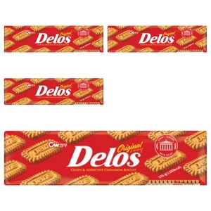 청우식품 델로스 오리지날 쿠키, 315g, 4개