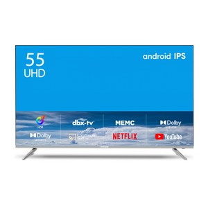 더함 4K UHD LED 안드로이드 스마트 TV, 고객직접설치, 스탠드형, NA552UHD IPS SMART HDR 2022K, 139cm(55인치)