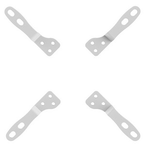 더함 TV 모니터 스탠드 VESA 확장 브라켓 X형 200 x 200 mm 화이트