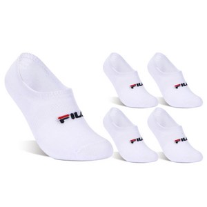 휠라 시그니처 페이크 삭스 5켤레, M, 화이트, 1세트