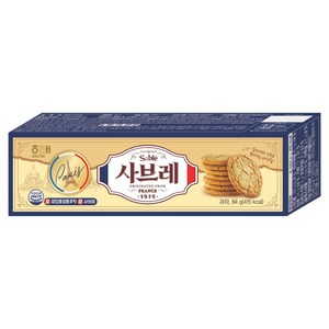 해태제과 사브레 과자, 84g, 1개