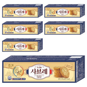 해태제과 사브레 과자, 84g, 6개