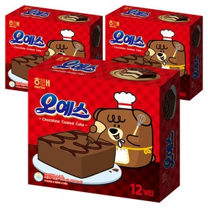 해태제과 오예스, 360g, 3개