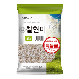 대구농산 건강한밥상 국산 백옥 특 찰현미, 2kg, 1개