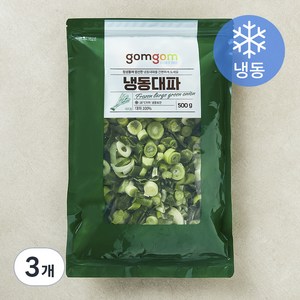 곰곰 냉동 대파, 500g, 3개