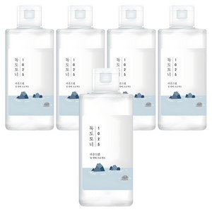 라운드랩 1025 독도 토너, 200ml, 5개