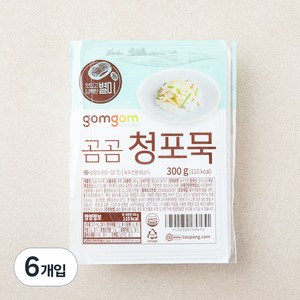 곰곰 청포묵, 300g, 6개입