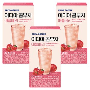 이디야 커피 콤부차 애플베리
