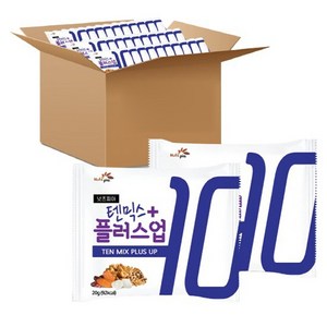 넛츠피아 텐믹스 플러스업 혼합 하루견과, 100개