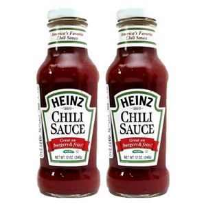 하인즈 칠리 맛 소스, 340g, 2개