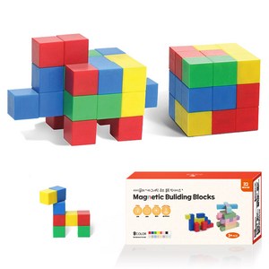 아이끌레 마그네틱 큐브 블록 빅사이즈 32p