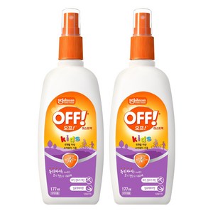 OFF 미스트액 모기기피제, 177ml, 2개
