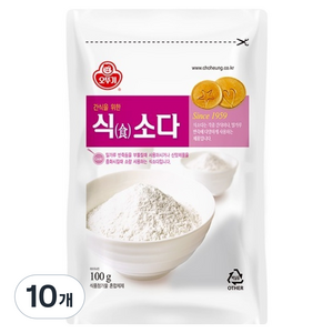 오뚜기 식소다, 100g, 10개