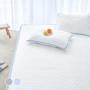 더자리 큐라론 시원한 쿨파워 접촉 냉감 침대 패드