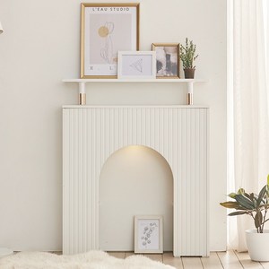 오스본가구 REVE 템바 LED 벽난로 수납 콘솔 800 방문설치