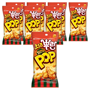 오리온 치즈뿌린 치킨팝, 65g, 8개