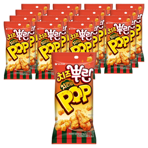 오리온 치즈뿌린 치킨팝, 65g, 16개