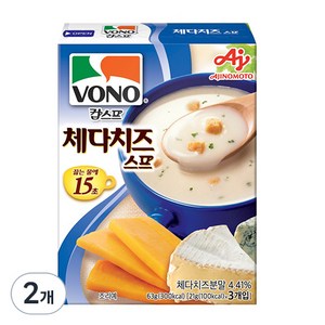 보노 체다치즈 스프, 63g, 2개