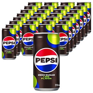 펩시 제로슈거 라임향, 210ml, 60개