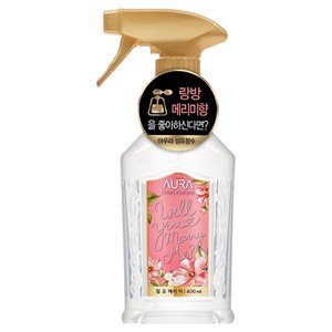 아우라 섬유 향수 본품, 윌유메리미, 400ml, 1개