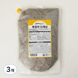 곰곰 흑임자 드레싱, 2kg, 3개