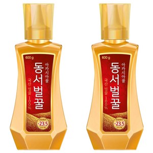 동서 아카시아꿀 튜브, 600g, 2개
