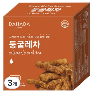 다하다 둥굴레차, 1.2g, 100개입, 3개