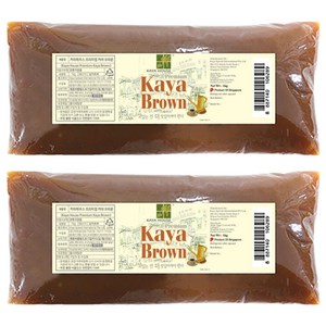 카야하우스 프리미엄 카야브라운 잼, 1kg, 2개