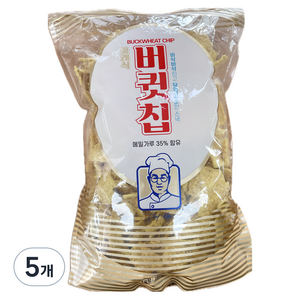 클래식 버큇칩 스낵, 280g, 5개