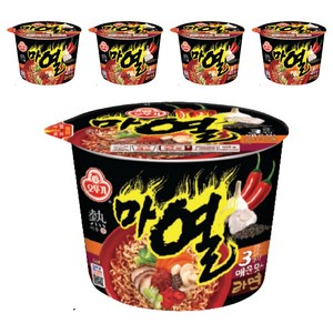 오뚜기 마열 라면 105g, 5개