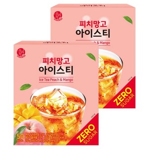 우리차 피치망고 아이스티