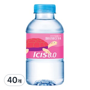 아이시스 8.0 생수, 200ml, 40개