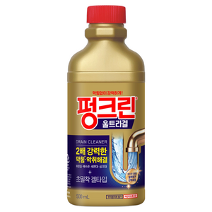 유한락스 펑크린 울트라겔 배수구 세정제, 500ml, 1개