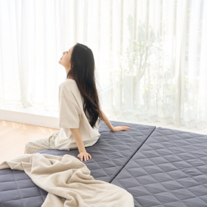 몽스홈 국내 제조 3단 접이식 그레이폼 매트리스