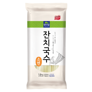 면사랑 잔치국수소면, 1.5kg, 1개