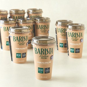 바리스타룰스 디카페인 에스프레소 라떼, 325ml, 10개