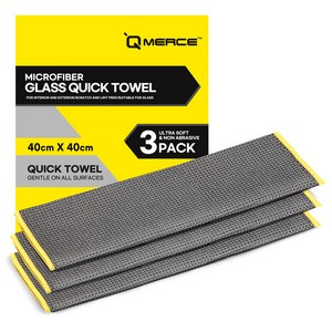 큐머스 글래스 와플타입 퀵타월