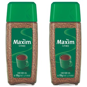 맥심 디카페인 커피원두 병