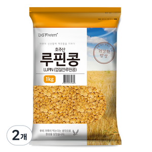 건강한밥상 루핀콩, 1kg, 2개