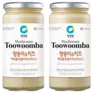청정원 머쉬룸투움바 파스타소스, 350g, 2개